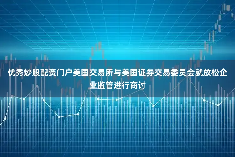 优秀炒股配资门户美国交易所与美国证券交易委员会就放松企业监管进行商讨