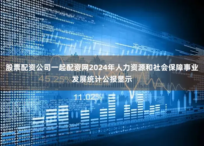 股票配资公司一起配资网2024年人力资源和社会保障事业发展统计公报显示