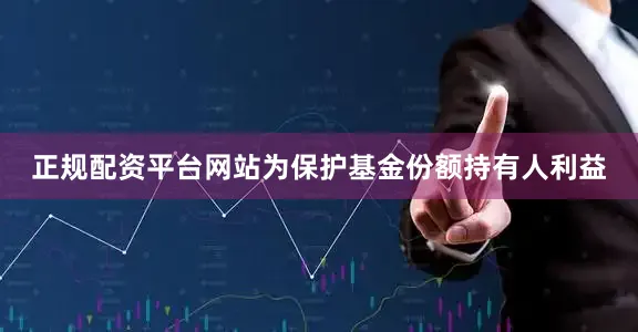 正规配资平台网站为保护基金份额持有人利益