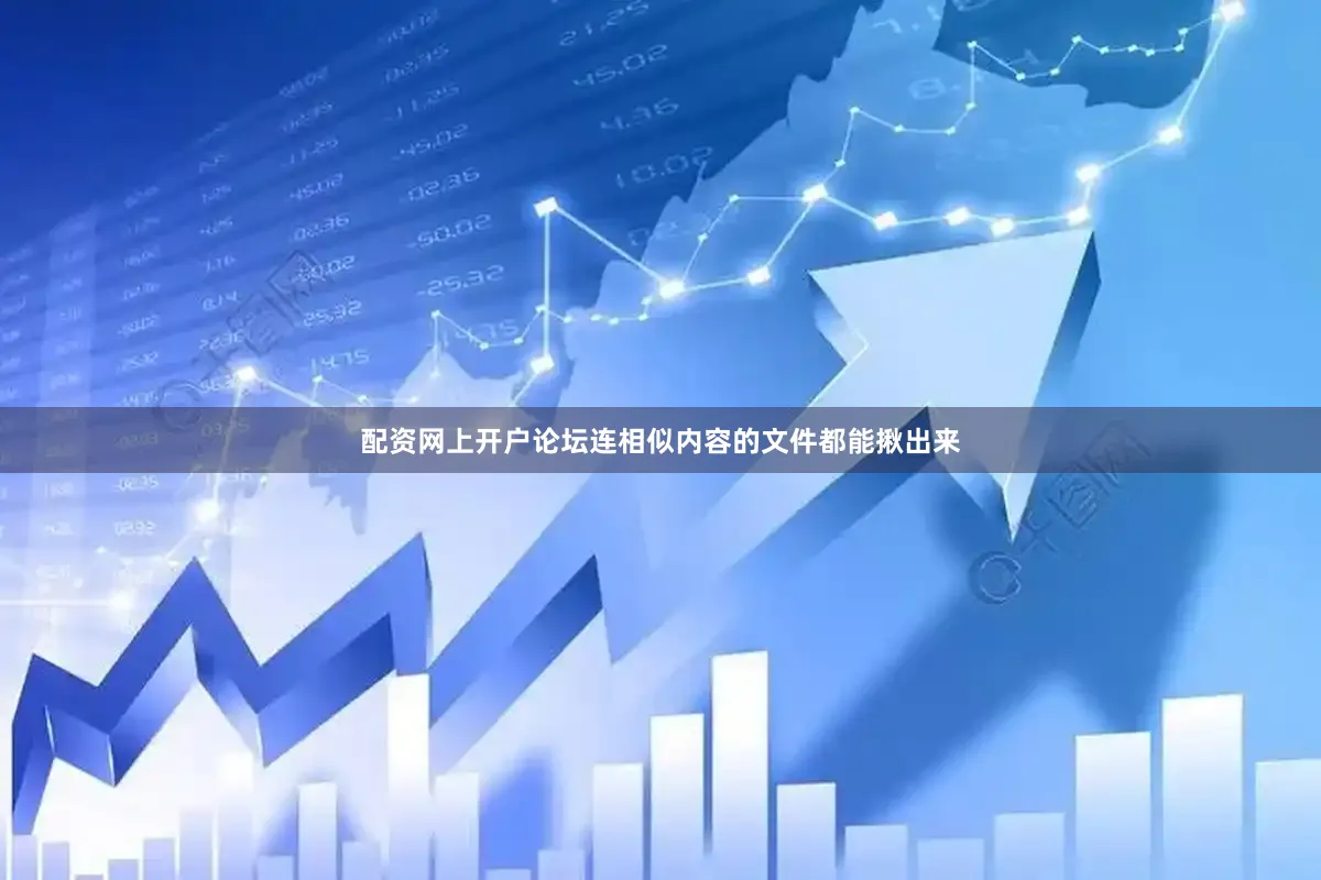 配资网上开户论坛连相似内容的文件都能揪出来