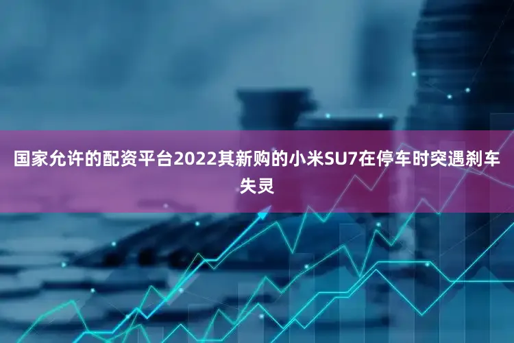 国家允许的配资平台2022其新购的小米SU7在停车时突遇刹车失灵